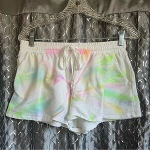 Tie dye shorts